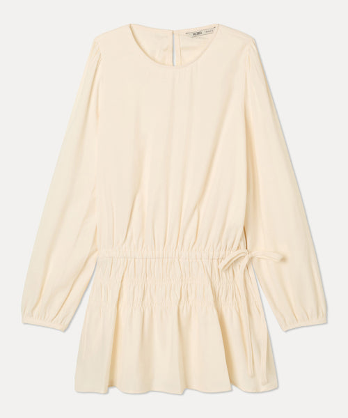 MIXXO MIXXO Shirring Flare Mini Dress C