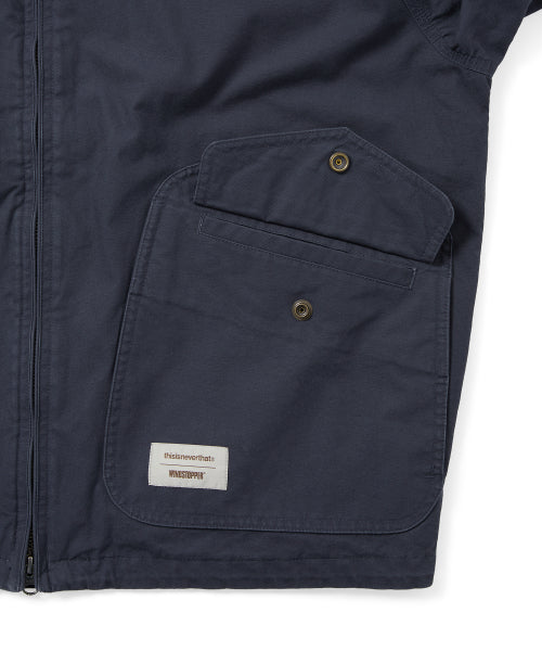 THISISNEVERTHAT THISISNEVERTHAT GORE-TEX WINDSTOPPER Gear Jacket Navy