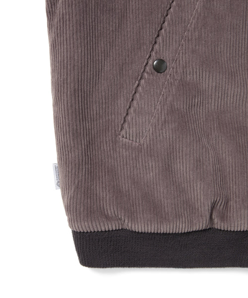 THISISNEVERTHAT THISISNEVERTHAT GORE-TEX WINDSTOPPER Cord Jacket Plum