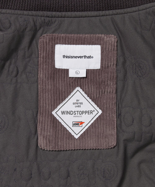 THISISNEVERTHAT THISISNEVERTHAT GORE-TEX WINDSTOPPER Cord Jacket Plum