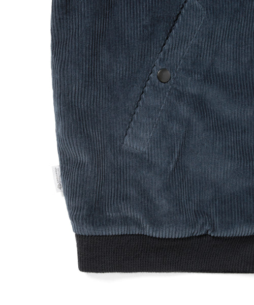 THISISNEVERTHAT THISISNEVERTHAT GORE-TEX WINDSTOPPER Cord Jacket Navy