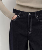 MUSINSA STANDARD WOMAN MUSINSA STANDARD WOMAN Women's Denim Pants Deep Indigo