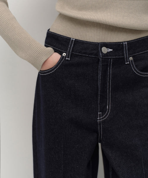 MUSINSA STANDARD WOMAN MUSINSA STANDARD WOMAN Women's Denim Pants Deep Indigo