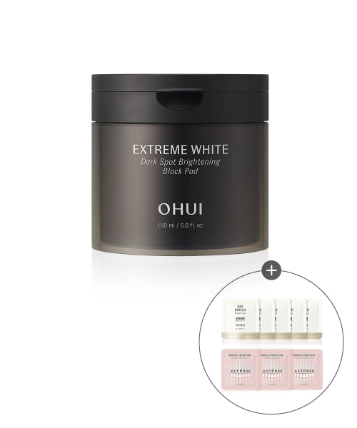 OHUI OHUI Extreme White Dark Spot Black Pad Special Set