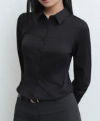MUSINSA STANDARD WOMAN MUSINSA STANDARD WOMAN Women's Bustier Crop Shirt (Black)