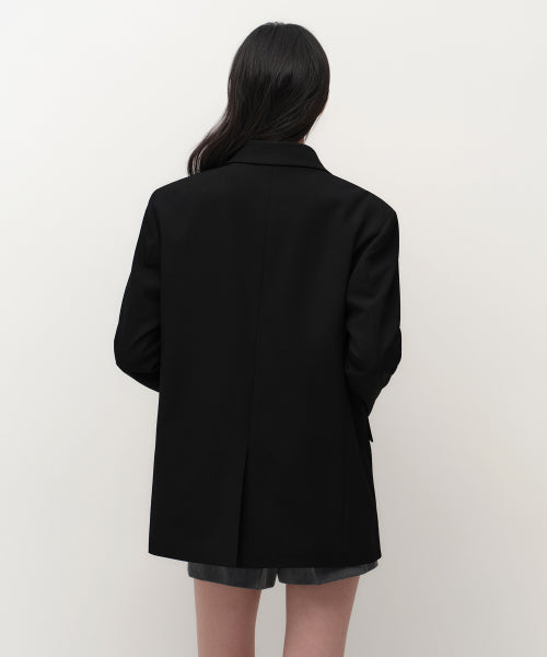 MUSINSA STANDARD WOMAN MUSINSA STANDARD WOMAN Women's Double Breasted Blazer Black