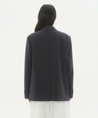 MUSINSA STANDARD WOMAN MUSINSA STANDARD WOMAN Women's Double Breasted Blazer Gray