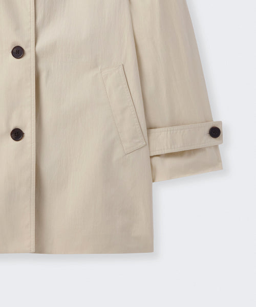 MUSINSA STANDARD WOMAN MUSINSA STANDARD WOMAN Women's Single Half Trench Coat [Cream]