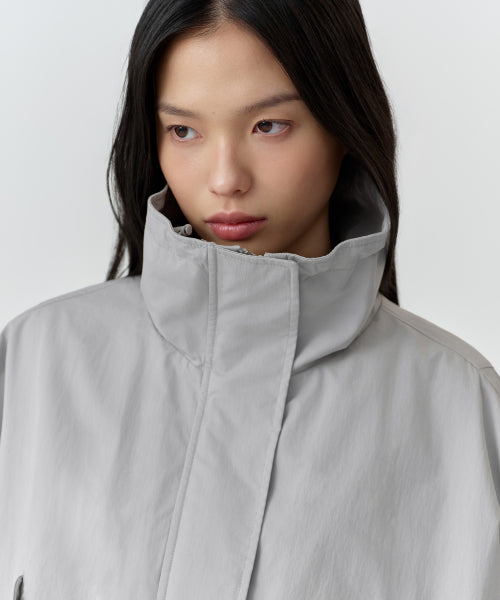 MUSINSA STANDARD WOMAN MUSINSA STANDARD WOMAN Women's Dolman Field Jacket (Light Gray)