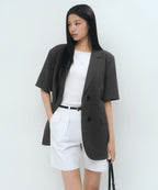 MUSINSA STANDARD WOMAN MUSINSA STANDARD WOMAN Women's Jacket Dark Gray