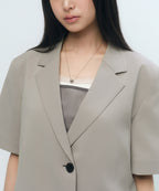 MUSINSA STANDARD WOMAN MUSINSA STANDARD WOMAN Women's Jacket Greyish Beige