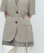 MUSINSA STANDARD WOMAN MUSINSA STANDARD WOMAN Women's Jacket Greyish Beige