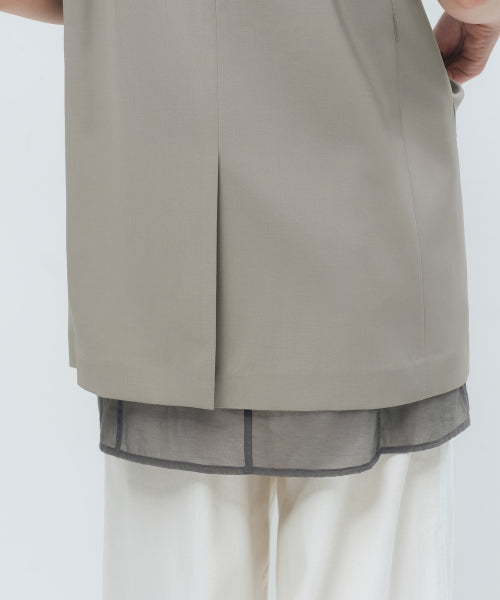 MUSINSA STANDARD WOMAN MUSINSA STANDARD WOMAN Women's Jacket Greyish Beige
