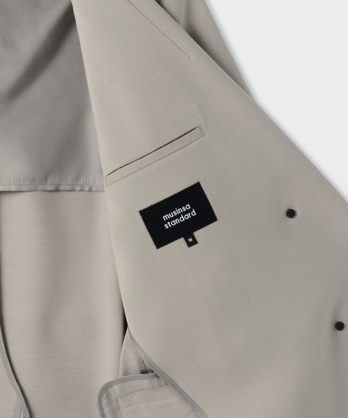 MUSINSA STANDARD WOMAN MUSINSA STANDARD WOMAN Women's Jacket Greyish Beige