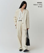 MUSINSA STANDARD WOMAN MUSINSA STANDARD WOMAN Women's Jacket Cream