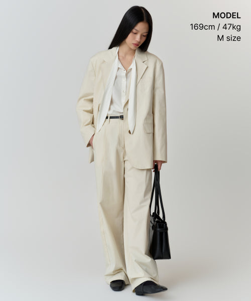 MUSINSA STANDARD WOMAN MUSINSA STANDARD WOMAN Women's Jacket Cream