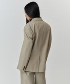 MUSINSA STANDARD WOMAN MUSINSA STANDARD WOMAN Jacket Khaki Beige
