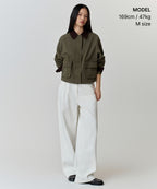 MUSINSA STANDARD WOMAN MUSINSA STANDARD WOMAN Jacket Khaki