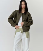 MUSINSA STANDARD WOMAN MUSINSA STANDARD WOMAN Jacket Khaki