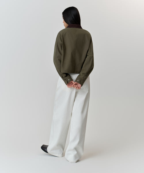 MUSINSA STANDARD WOMAN MUSINSA STANDARD WOMAN Jacket Khaki