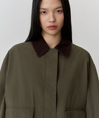 MUSINSA STANDARD WOMAN MUSINSA STANDARD WOMAN Jacket Khaki