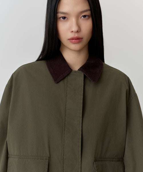 MUSINSA STANDARD WOMAN MUSINSA STANDARD WOMAN Jacket Khaki