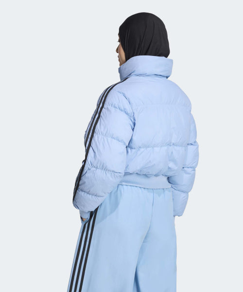 ADIDAS ADIDAS Crop Synthetic Down Puffer - Size S
