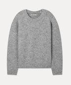 MIXXO MIXXO Hairy Loose Fit Round Neck Pullover C