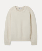MIXXO MIXXO Hairy Loose Fit Round Neck Pullover C