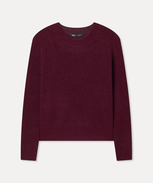 MIXXO MIXXO Knitwear Round Neck Pullover (C, S)