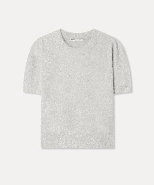 MIXXO MIXXO Metal Wings Knitwear Short Sleeve