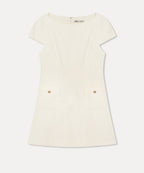 MIXXO MIXXO Short Sleeve Puff Dress - C