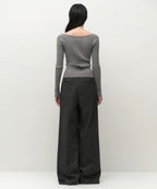 MUSINSA STANDARD WOMAN MUSINSA STANDARD WOMAN Slacks Gray
