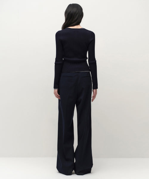 MUSINSA STANDARD WOMAN MUSINSA STANDARD WOMAN Slacks Navy