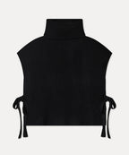 MIXXO MIXXO High Neck Cape Vest Women