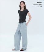 MUSINSA STANDARD WOMAN MUSINSA STANDARD WOMAN Women's Denim Pants Ice Indigo