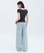 MUSINSA STANDARD WOMAN MUSINSA STANDARD WOMAN Women's Denim Pants Ice Indigo