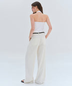 MUSINSA STANDARD WOMAN MUSINSA STANDARD WOMAN Denim Extra Wide Pants (Cream)