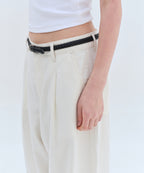 MUSINSA STANDARD WOMAN MUSINSA STANDARD WOMAN Denim Extra Wide Pants (Cream)