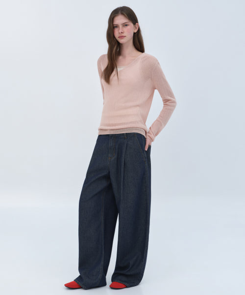 MUSINSA STANDARD WOMAN MUSINSA STANDARD WOMAN Denim Extra Wide Pants