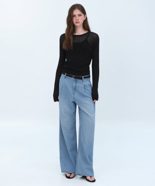 MUSINSA STANDARD WOMAN MUSINSA STANDARD WOMAN Women's Denim Pants Extra Wide