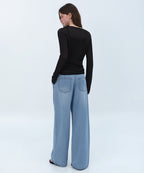 MUSINSA STANDARD WOMAN MUSINSA STANDARD WOMAN Women's Denim Pants Extra Wide