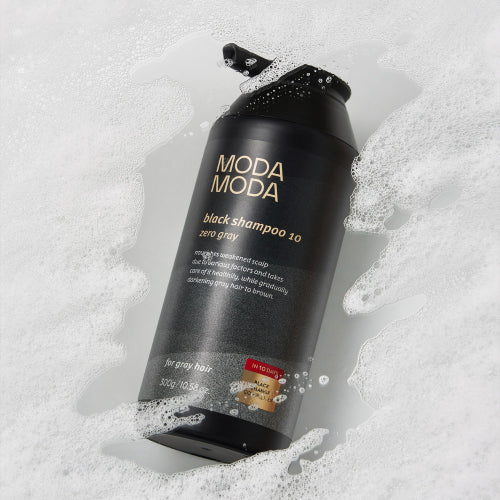 MODAMODA Zero Gray Black 10 Gray Hair Care 3rd Generation Shampoo 300g 1 box