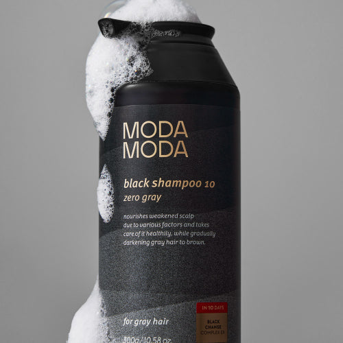 MODAMODA Zero Gray Black 10 Gray Hair Care 3rd Generation Shampoo 300g 2 packs