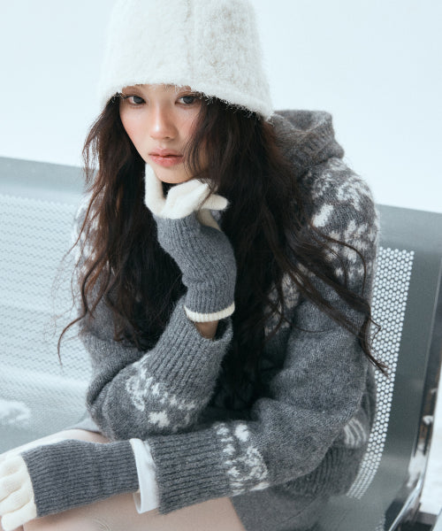 MIXXO MIXXO Hoodie Winter Cardigan
