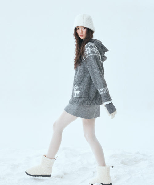 MIXXO MIXXO Hoodie Winter Cardigan