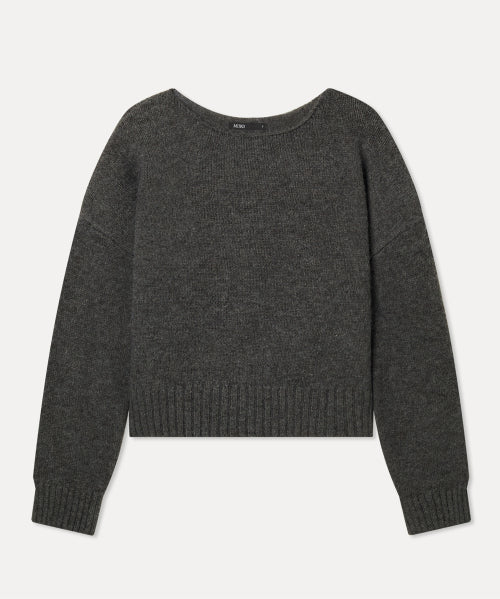 MIXXO MIXXO Knitwear Boat Neck Thick Pullover