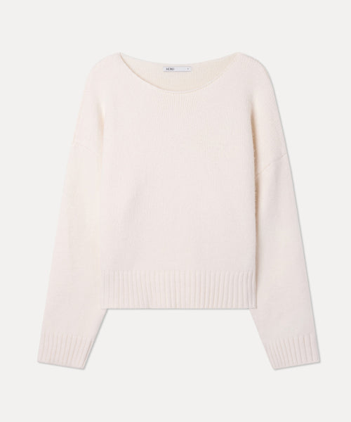 MIXXO MIXXO Knitwear Boat Neck Thick Pullover