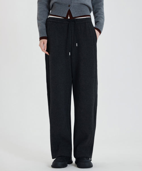MIXXO MIXXO Brushed Color Banding Pants S