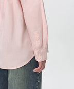 MUSINSA STANDARD WOMAN MUSINSA STANDARD WOMAN Relaxed Oxford Shirt [Rose Water]